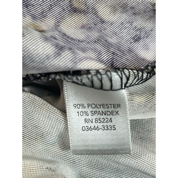 Christopher & Banks Animal Print Half Wrap V-neck XL Leopard Snake Velvet Top - Picture 6 of 11